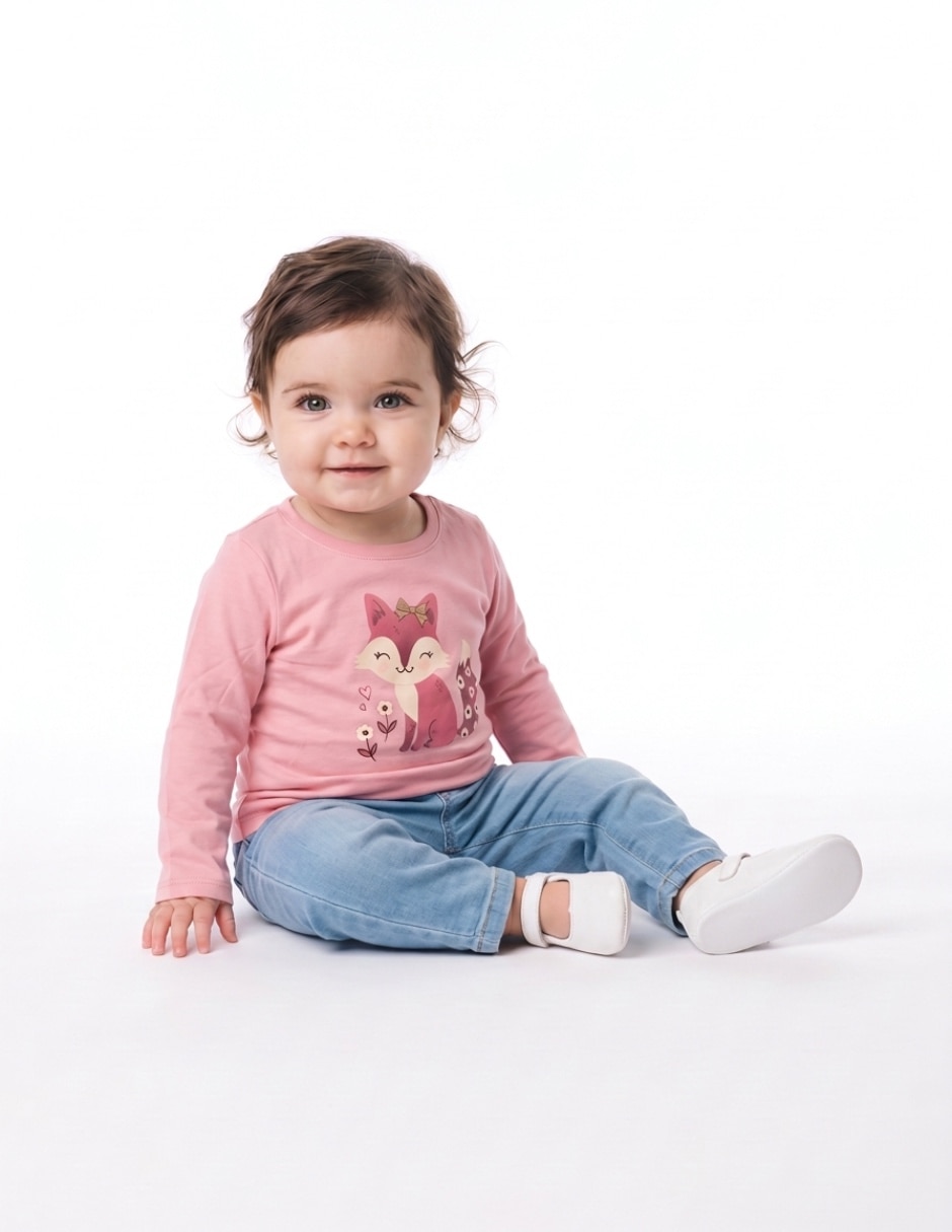 Playera para bebé niña