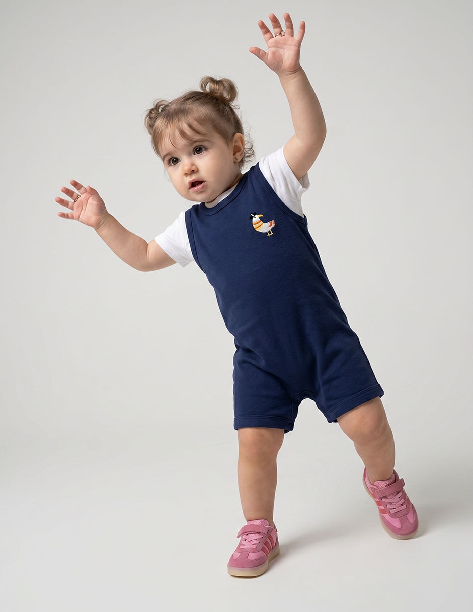 Set Pañalero Con Sin Accesorios Adicionales De Algodón Y Elastano 1