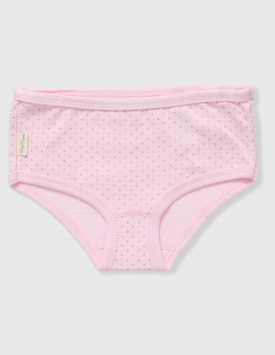 Set calzón de algodón para bebé niña 5