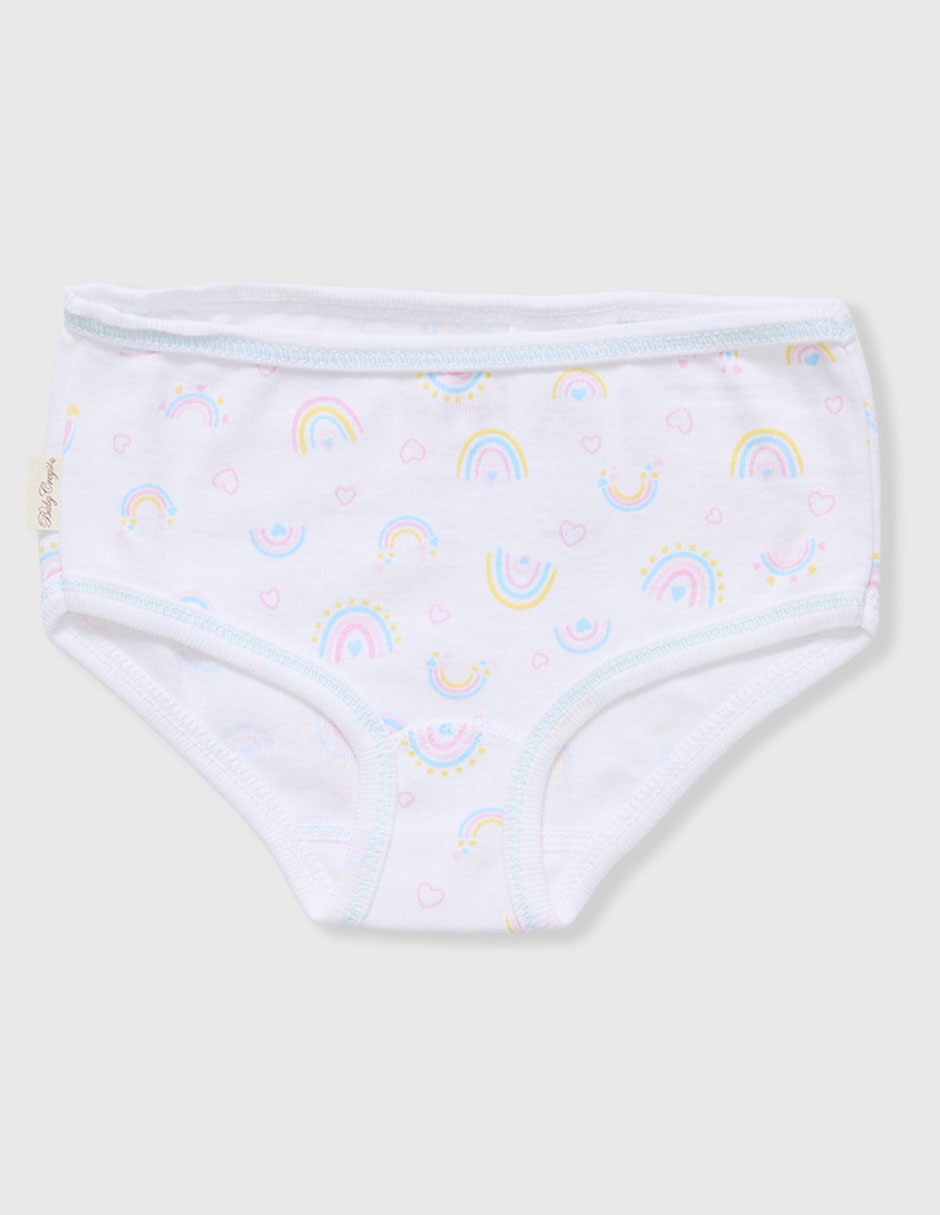 Set calzón de algodón para bebé niña 4