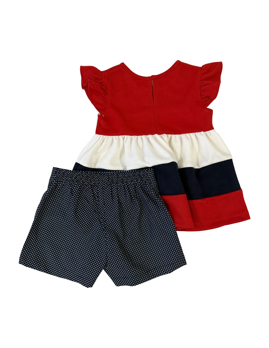 Conjunto casual Fiorella para bebé niña