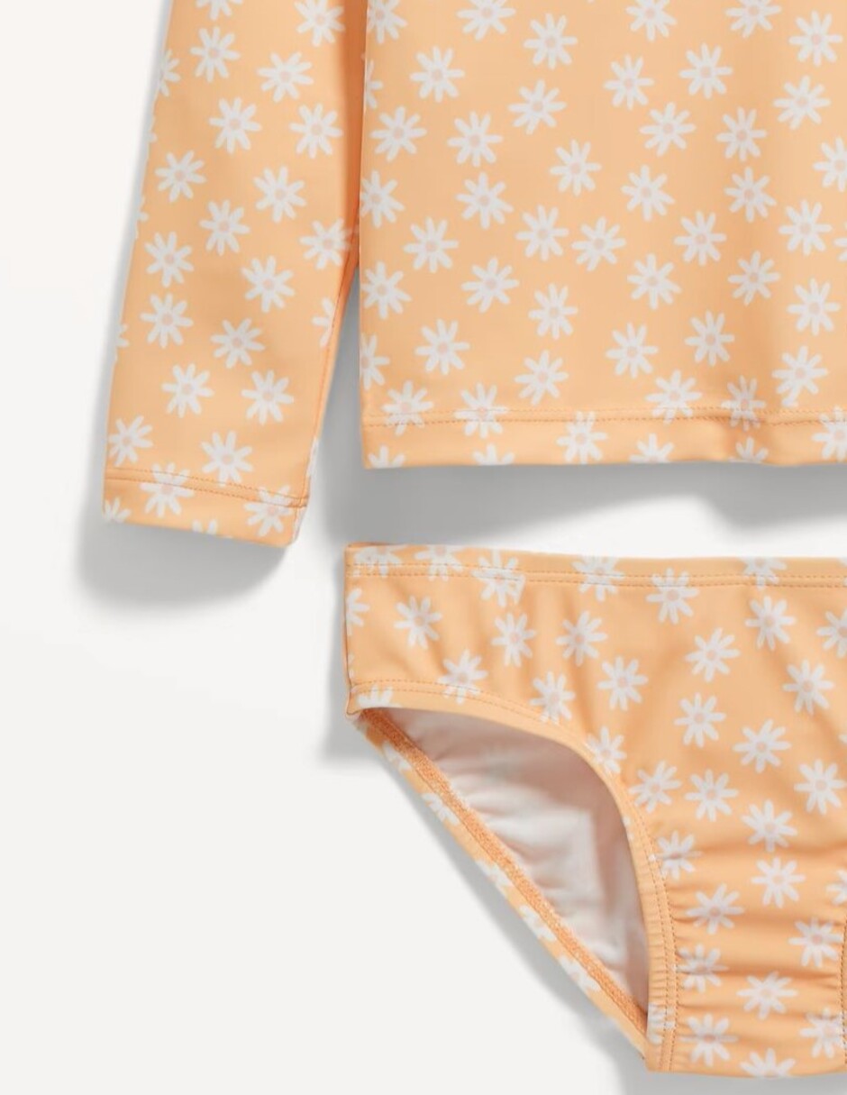 Conjunto traje de baño old navy para niña