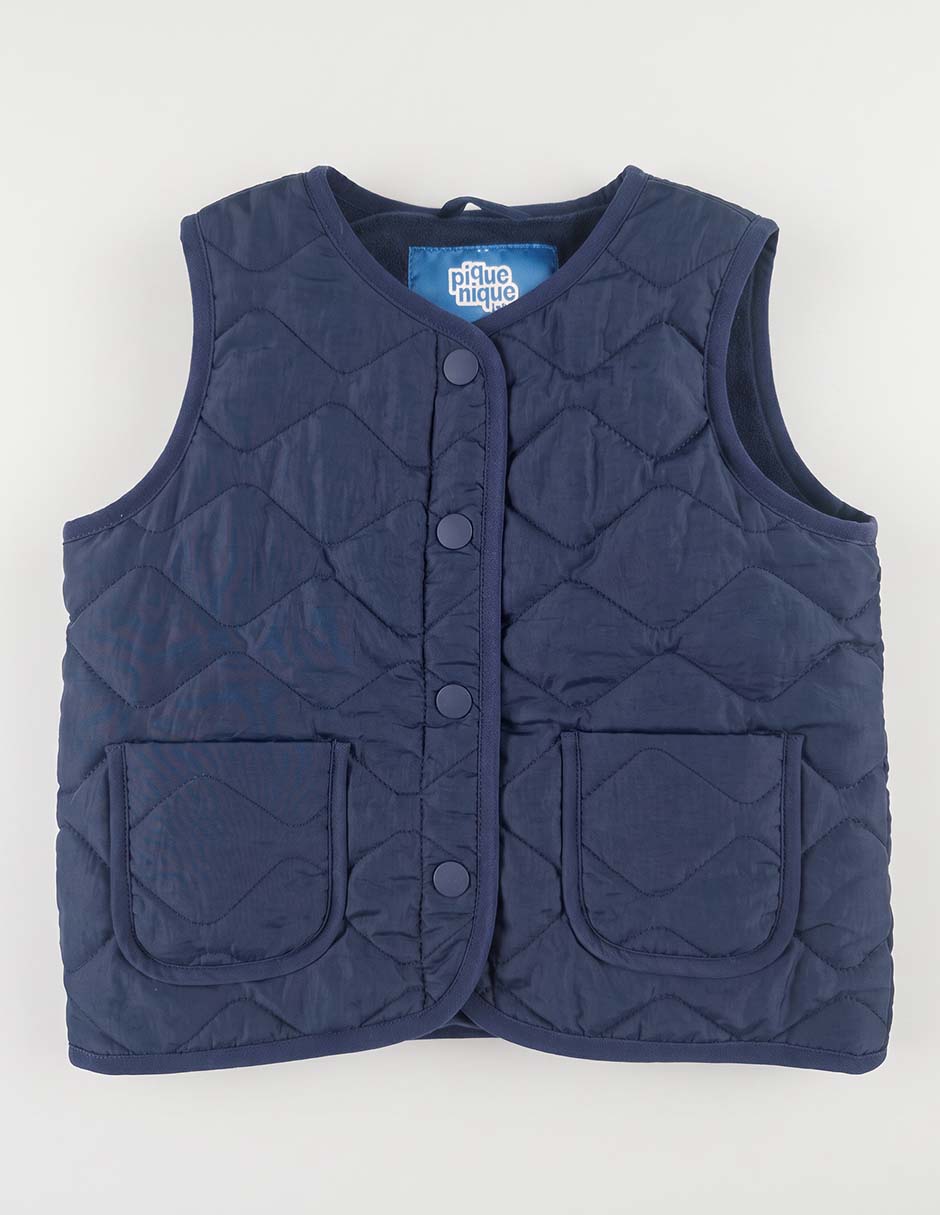 Chaleco piquenique babies con bolsillos para niño