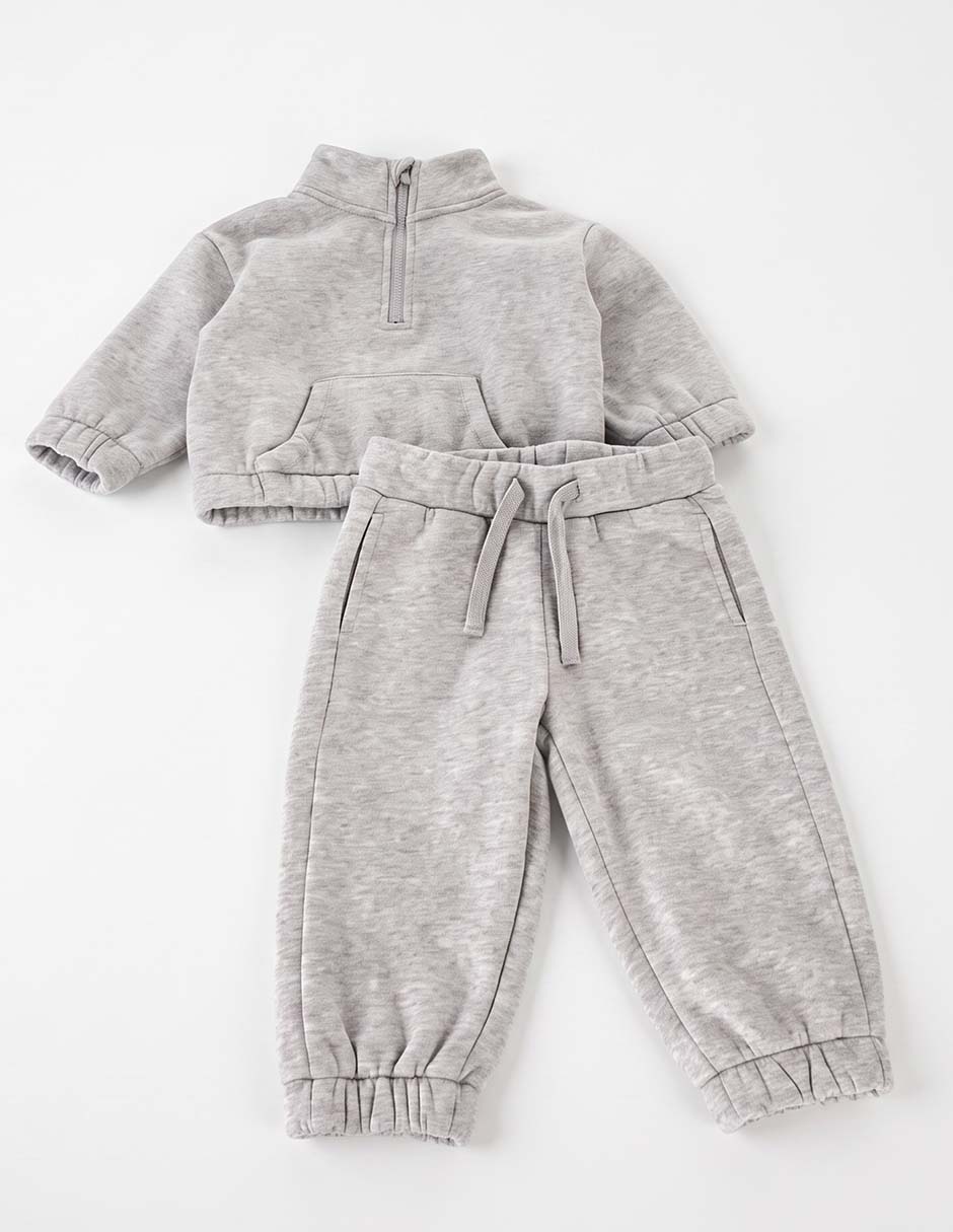Conjunto deportivo de algodón para bebé 2 piezas 5