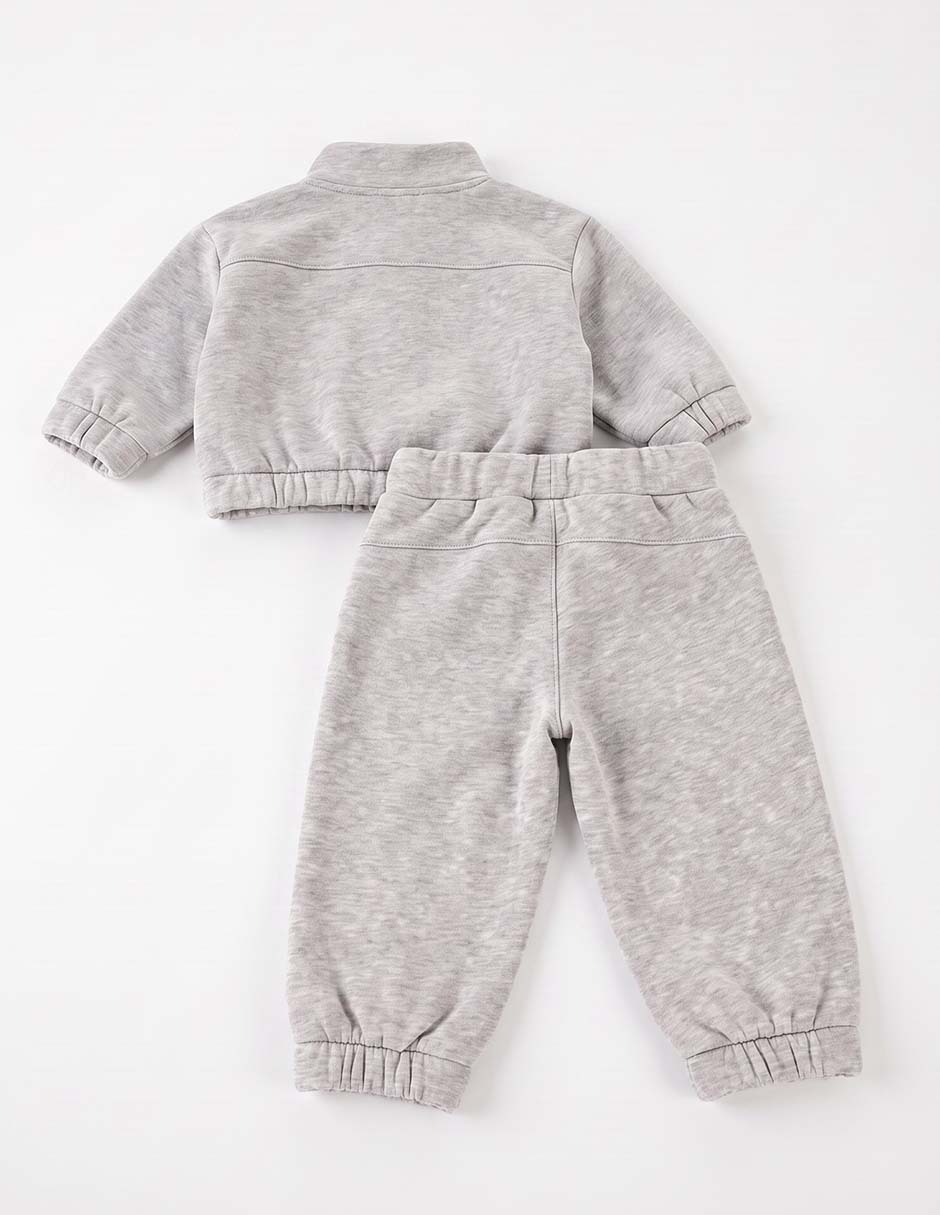 Conjunto deportivo de algodón para bebé 2 piezas 4