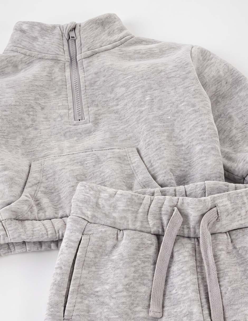 Conjunto deportivo de algodón para bebé 2 piezas 9