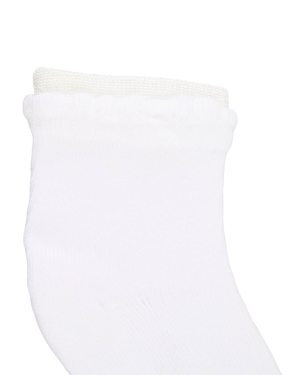 Calcetines Ceremonia de algodón para bebé niña 3