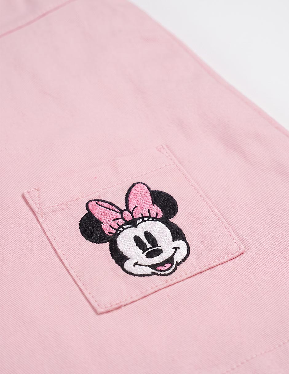 Conjunto piquenique minnie mouse de algodón para niña 2 piezas 5