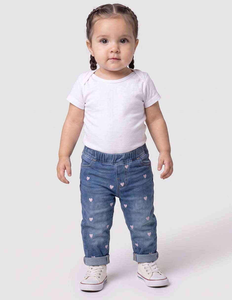 Jeans straight para niña Jeans straight para niña