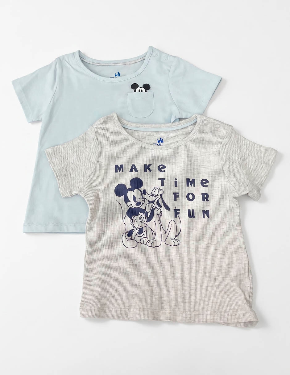 Playera manga corta para bebé niño 2