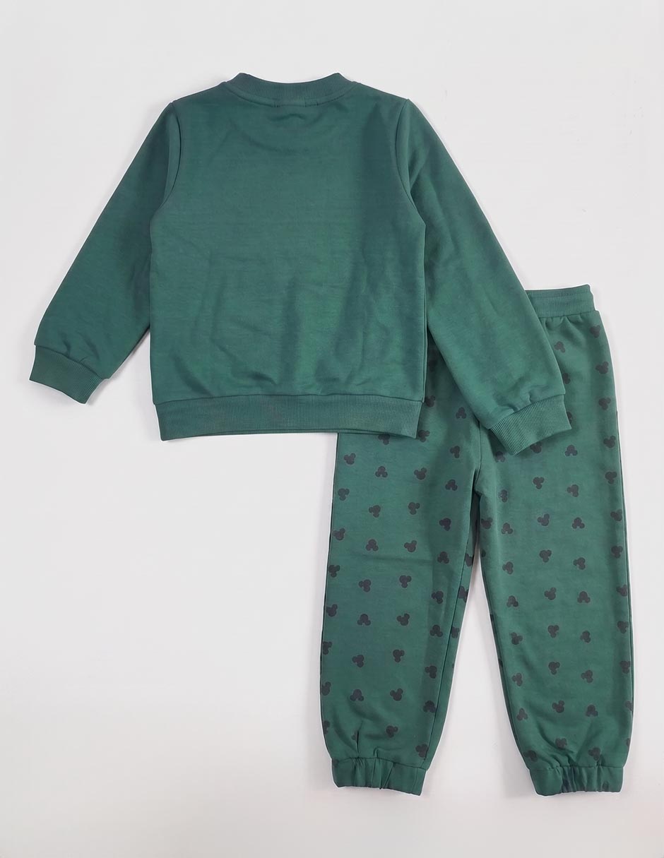 Conjunto Mickey Mouse de algodón para bebé 2 piezas 4