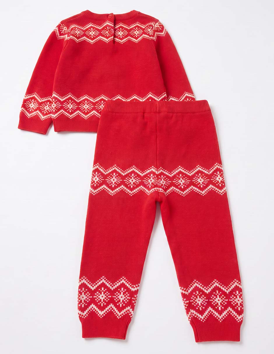 Conjunto navideño para niño 2 piezas 3