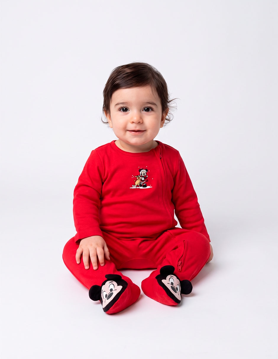 Set de mamelucos Mickey Mouse de algodón bebé Set de mamelucos Mickey Mouse de algodón bebé