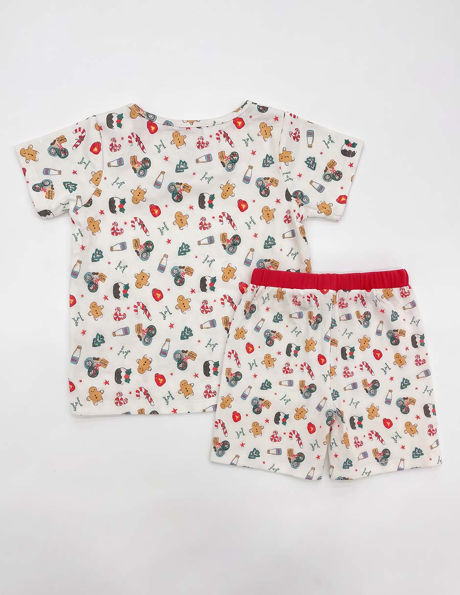 Conjunto pijama navideño unisex 2