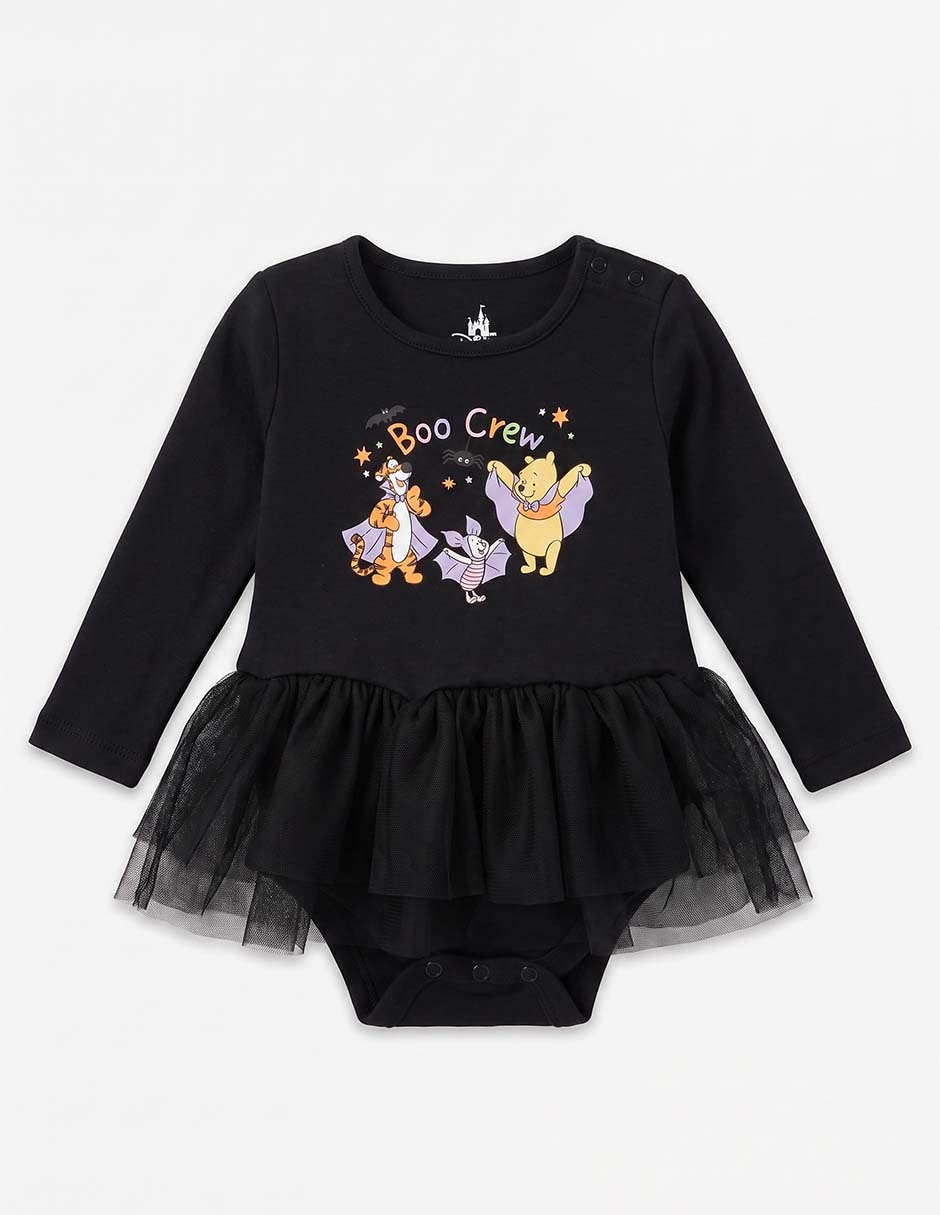 Vestido piquenique manga larga para niña 2