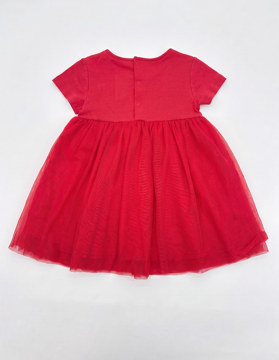 Vestido manga regular para bebé niña 2