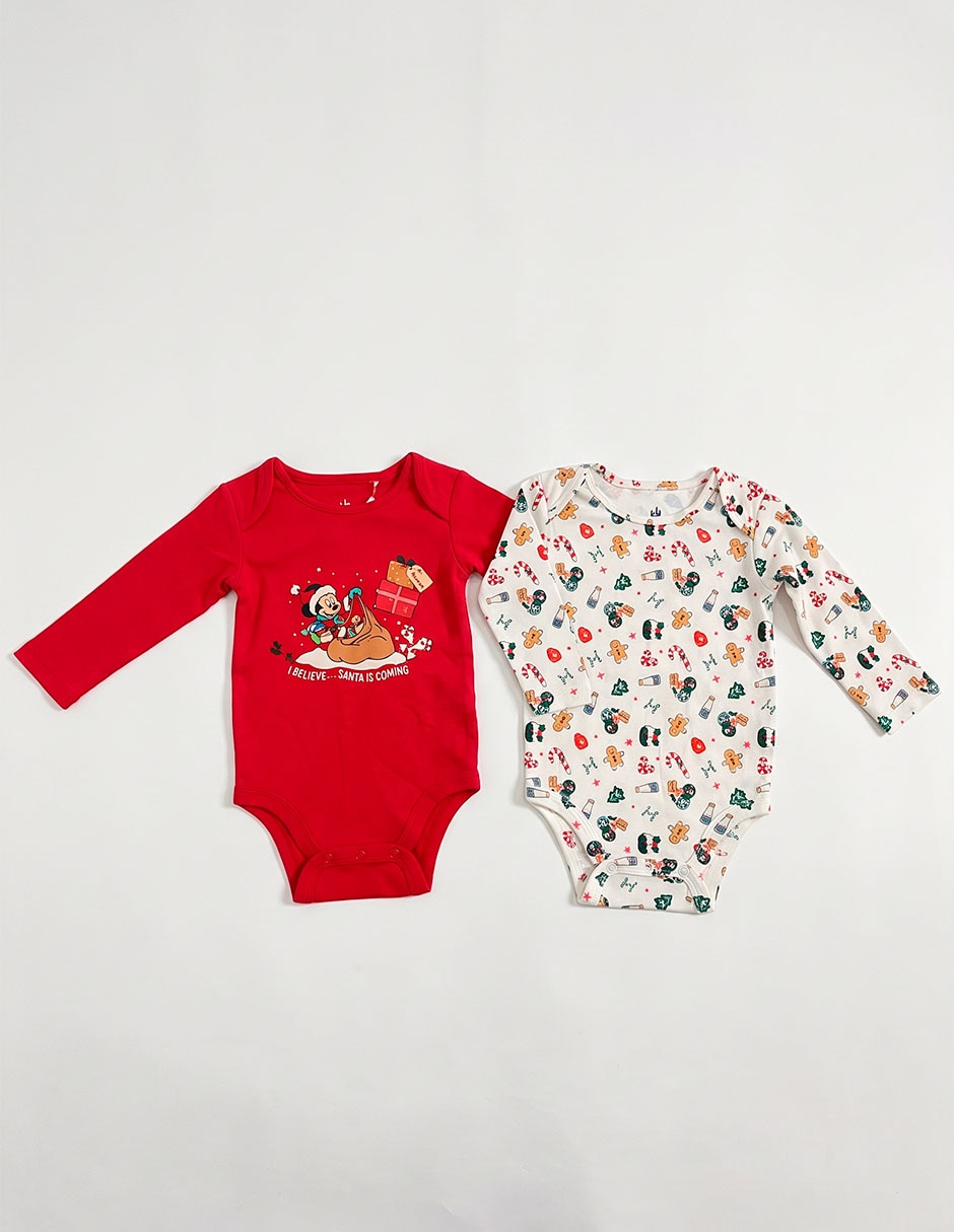 Set body piqueniques babies de algodón 3