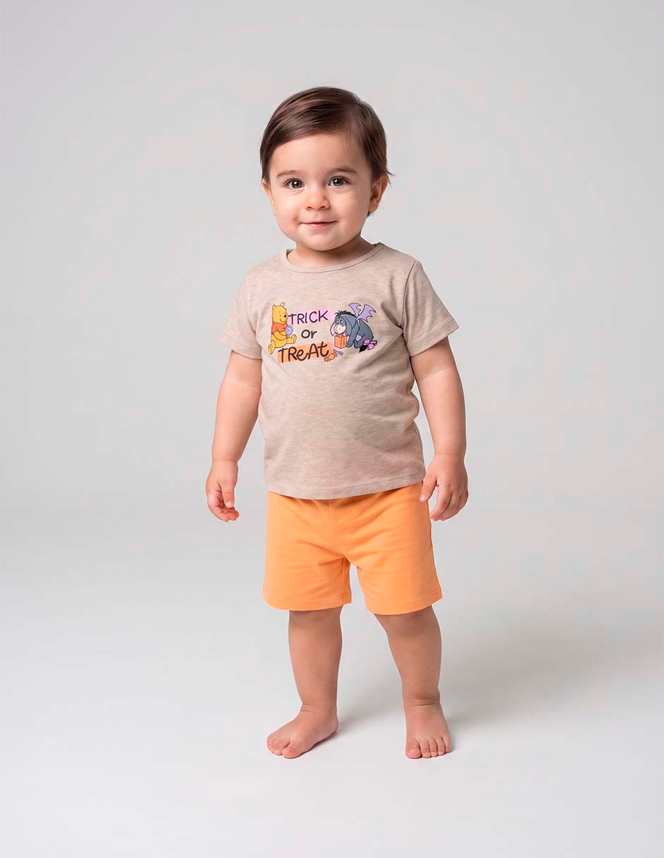 Conjunto de algodón para bebé niño 2 piezas 2