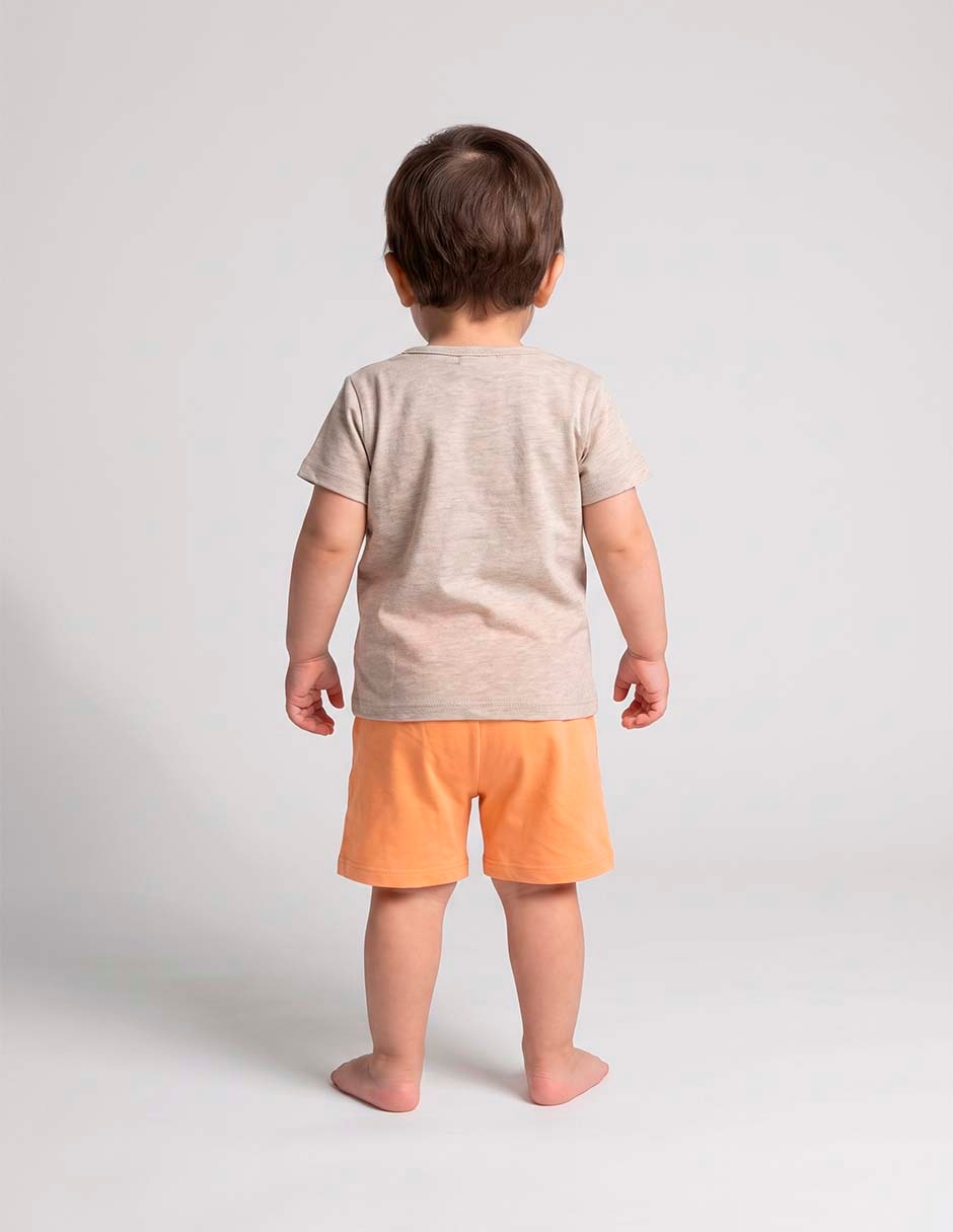 Conjunto de algodón para bebé niño 2 piezas 6