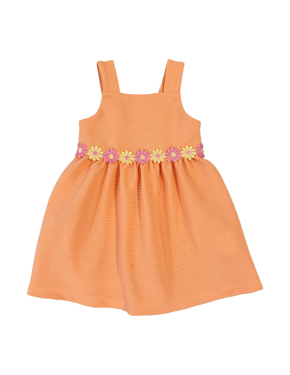 Vestido sin manga para bebé niña Vestido sin manga para bebé niña