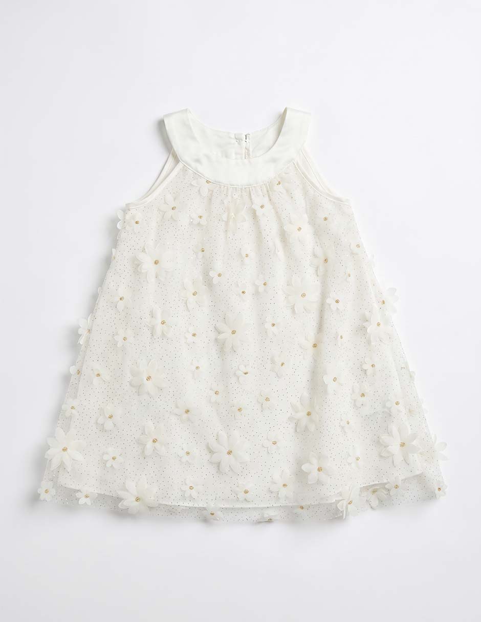 Vestido sin manga para bebé niña 2