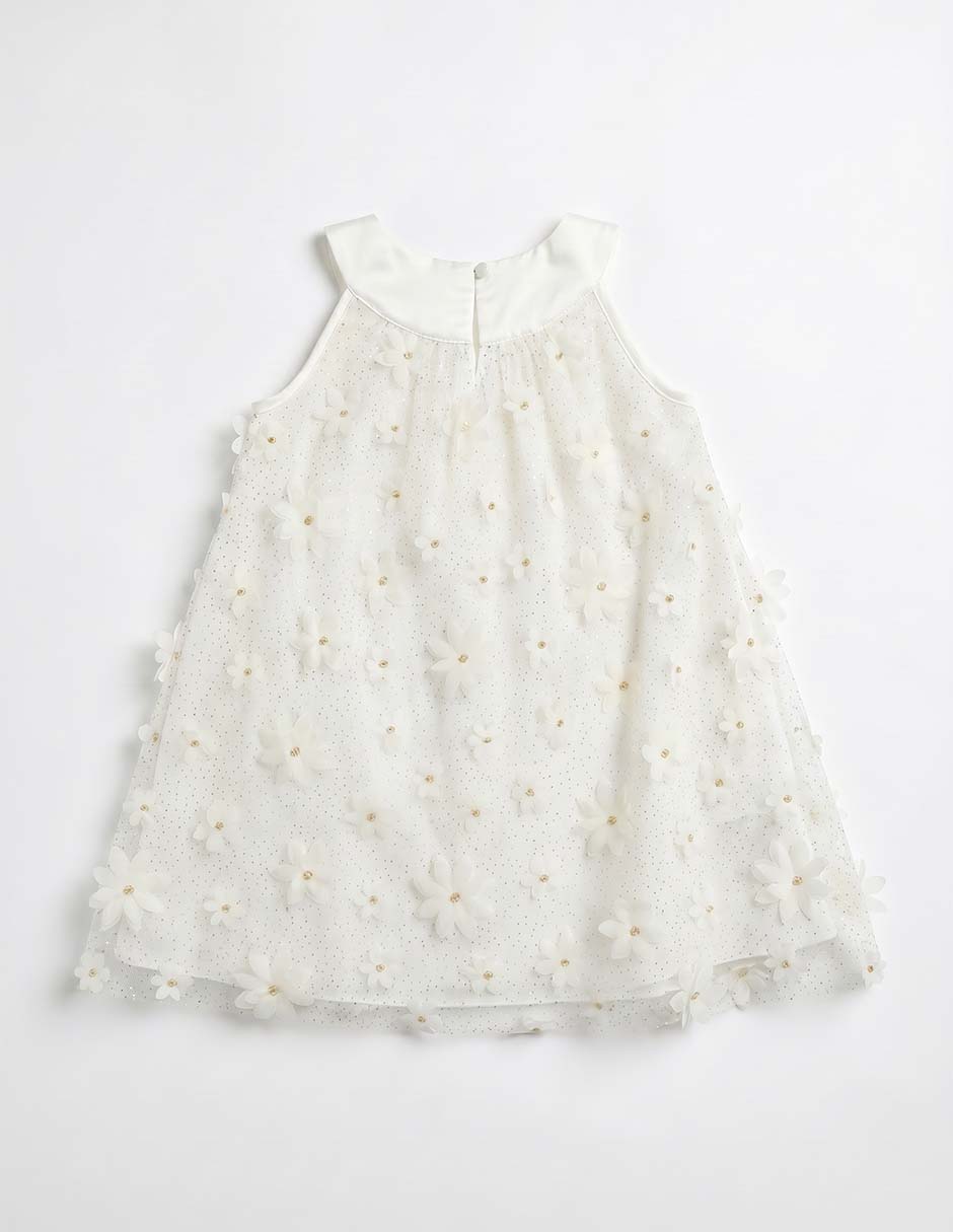Vestido sin manga para bebé niña 3