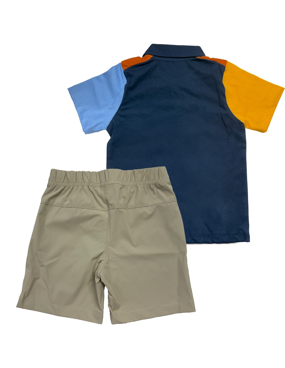 Conjunto short casual giocare para niño