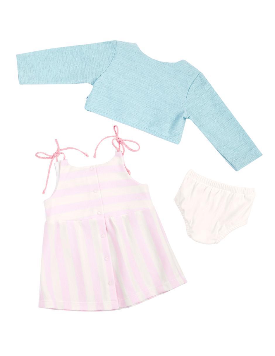 Conjunto Cao Duck para bebe niña