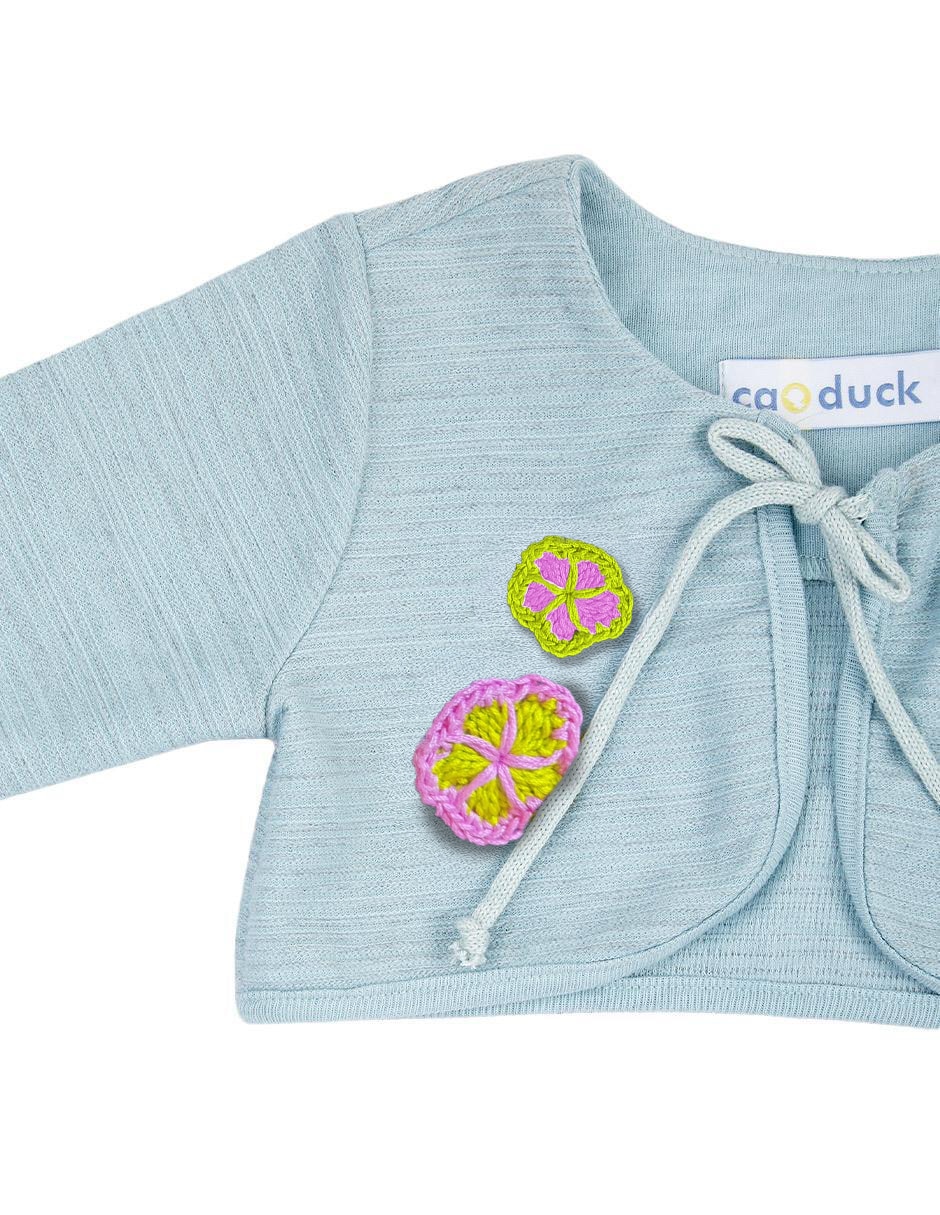 Conjunto Cao Duck para bebe niña