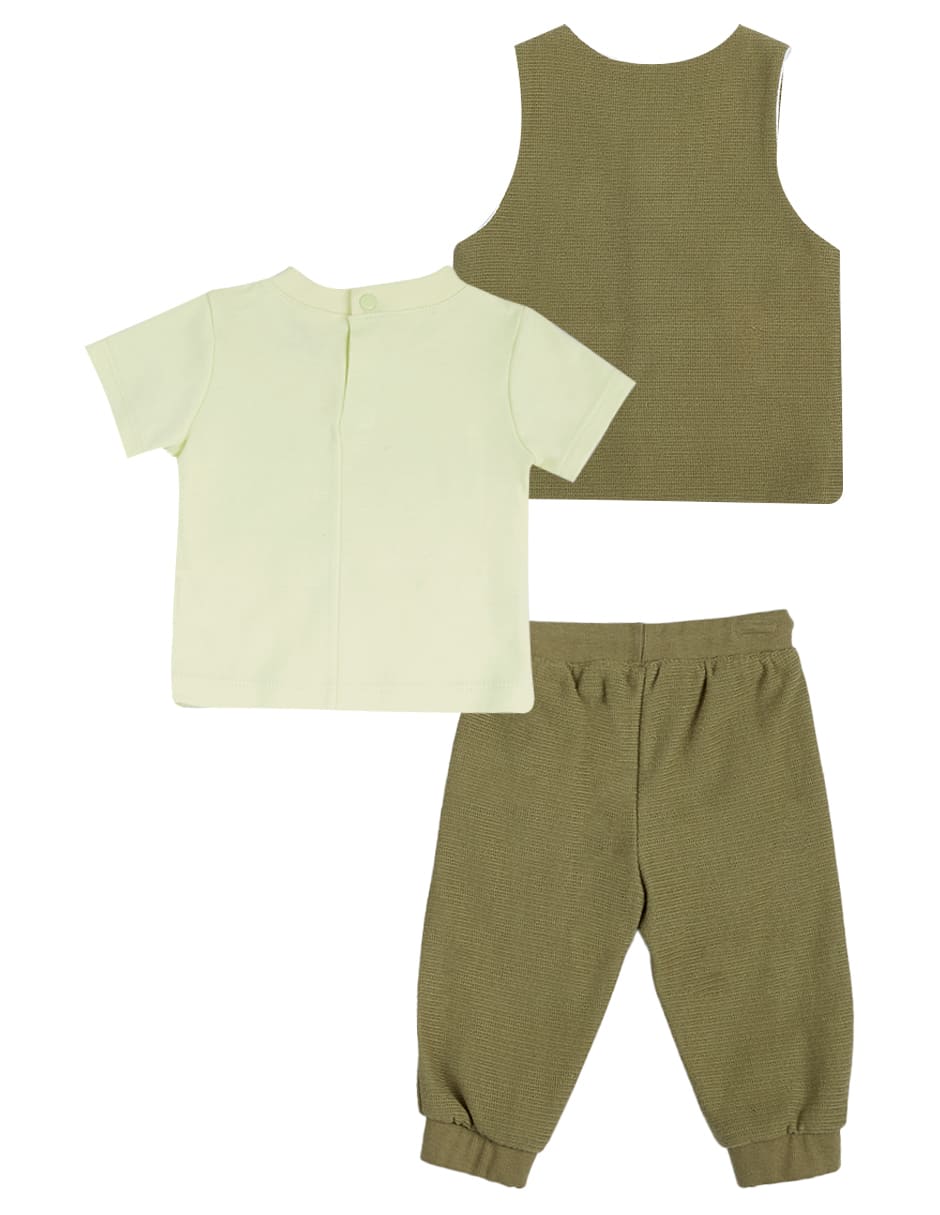 Conjunto casual Cao Duck para bebè niño