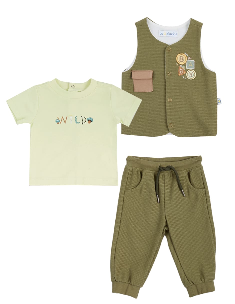 Conjunto casual para bebè niño