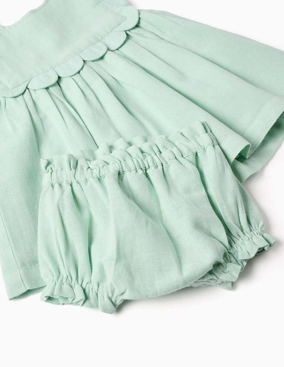 Vestido con calzón Imagining Tales sin manga para bebé niña 4