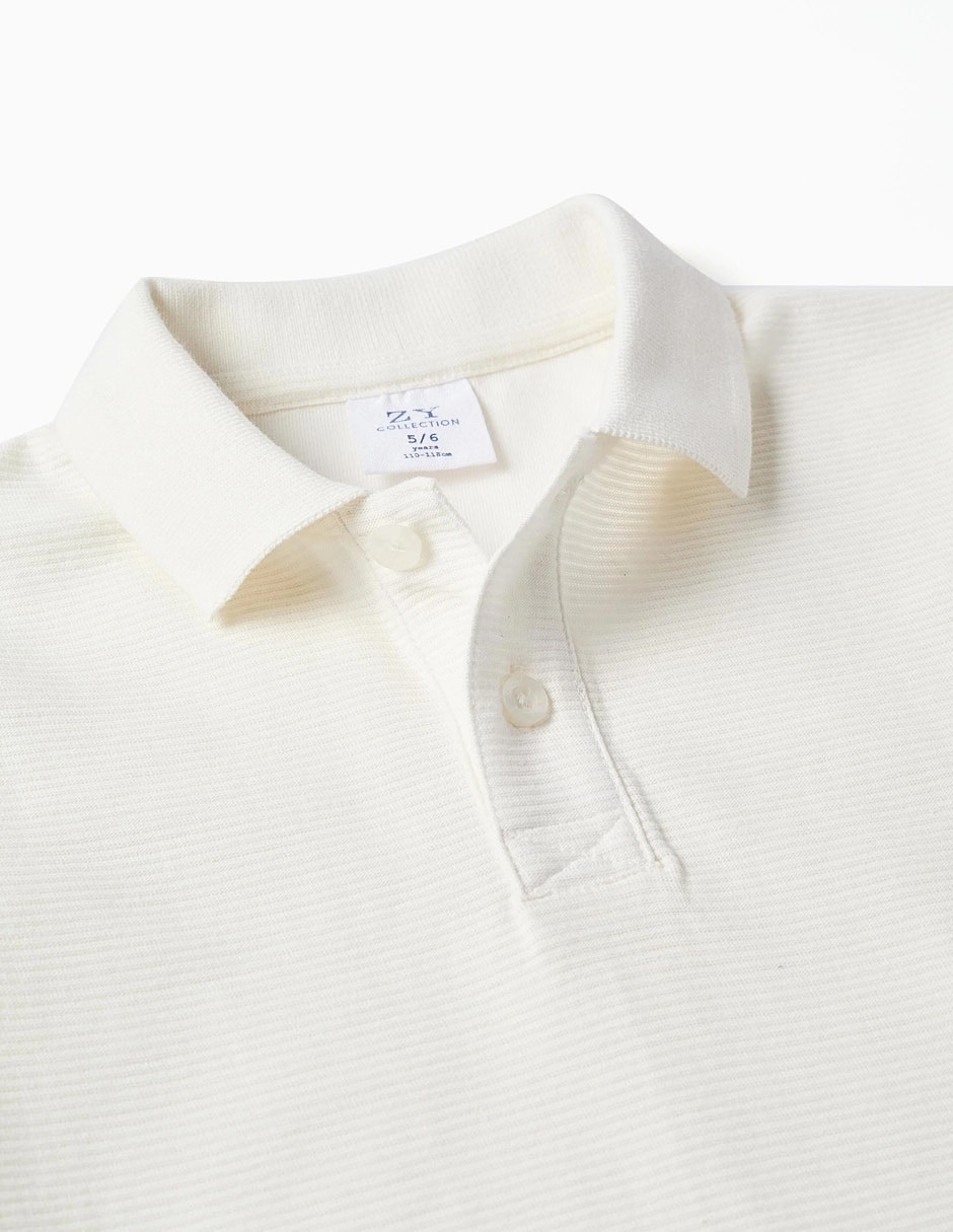 Camisa casual sculpting curiosity de algodón manga corta para bebé niño 3