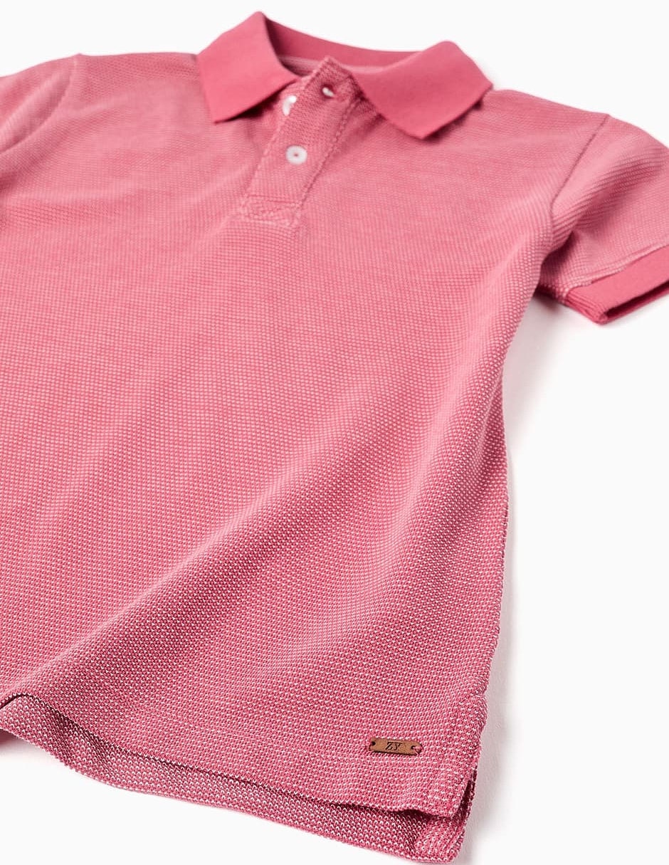 Playera tipo polo Imagining Tales de algodón para bebé niño 3