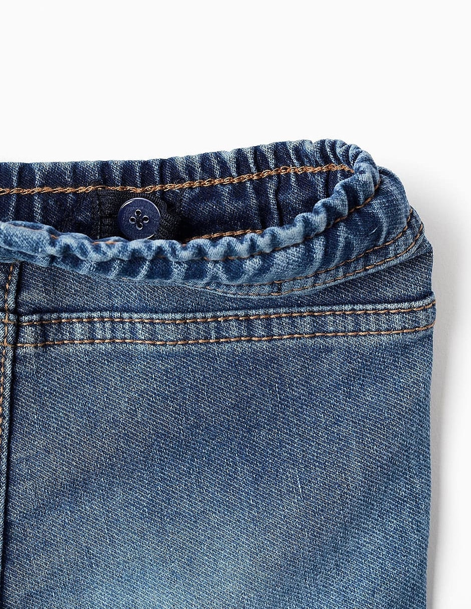 Jeans cargo amplio para niño 3