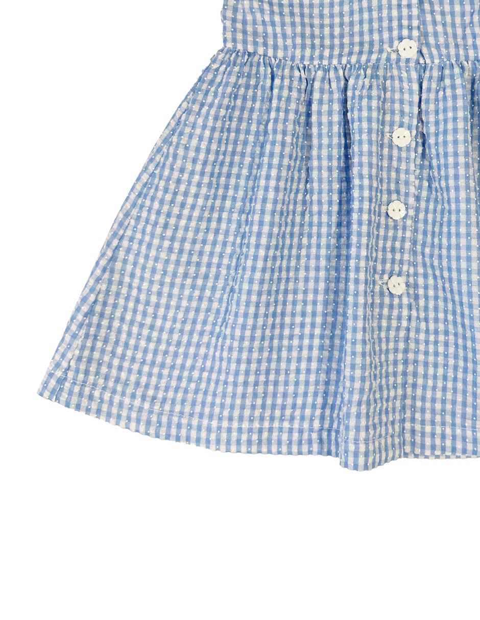 Vestido Fiorella manga volantes para bebé niña