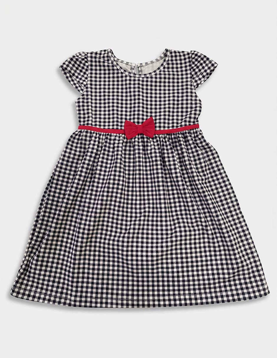 Vestido Manga Cap Para Ni–a 2