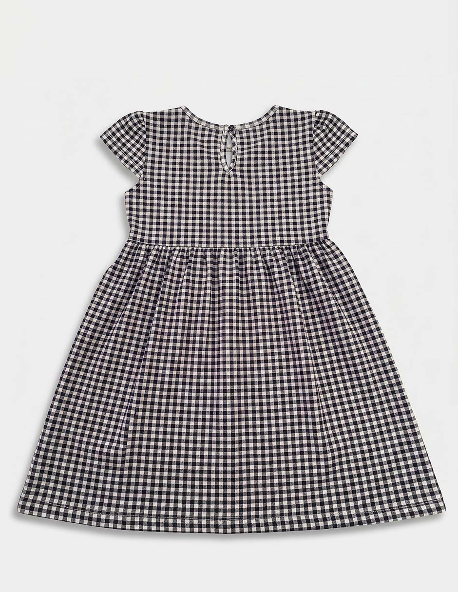 Vestido Manga Cap Para Ni–a 3