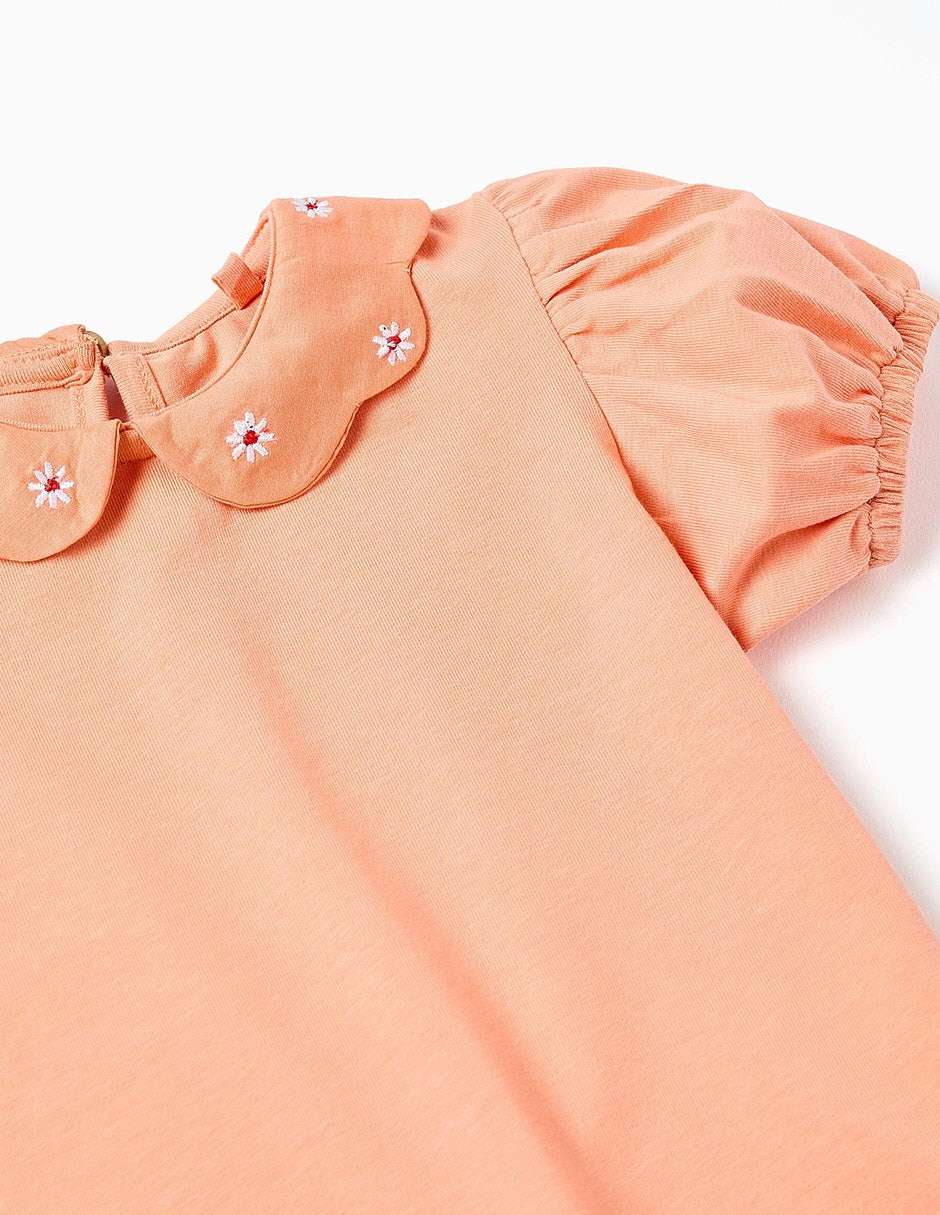 Playera Lanzarote manga corta para bebé niña 3