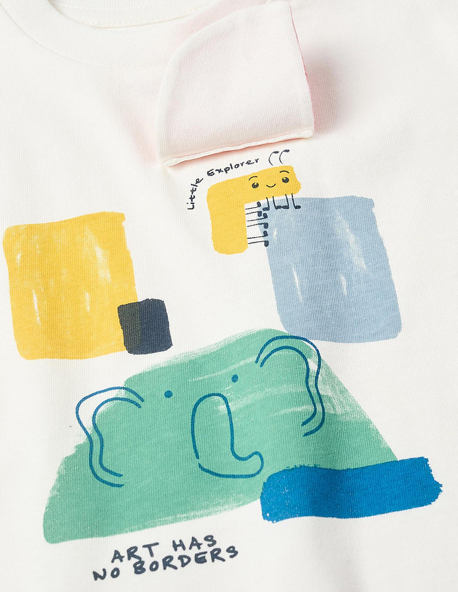 Playera Zippy True Colors manga corta para bebé niño