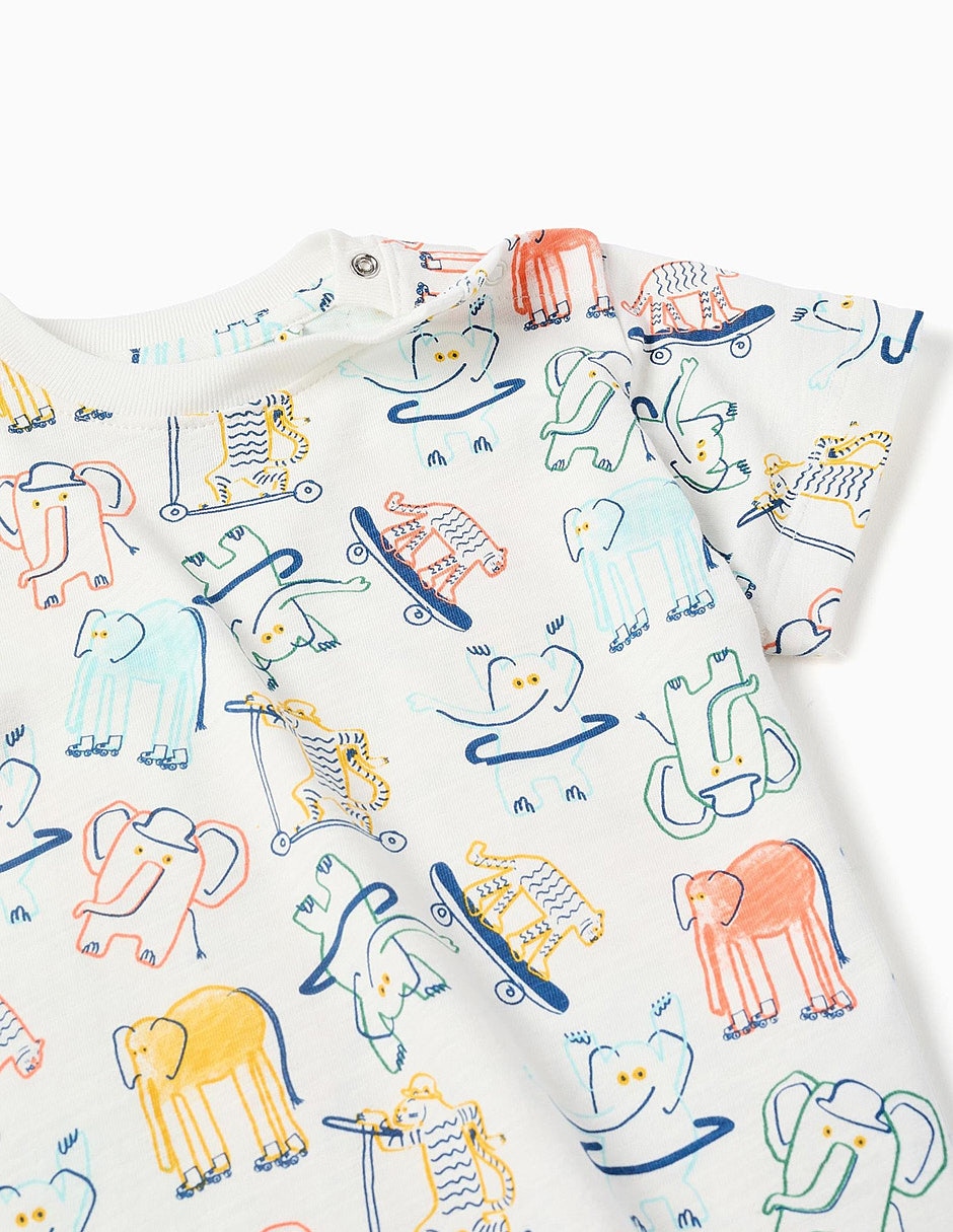 Playera Freedom Of Nonsense manga corta para bebé niño 3