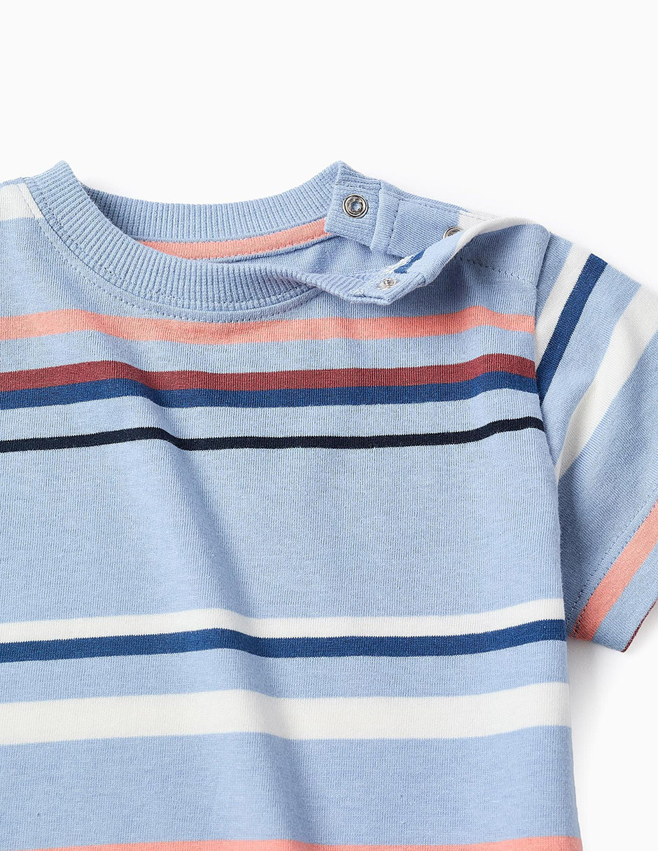 Playera Zippy Sculpting Curiosity manga corta para bebé niño