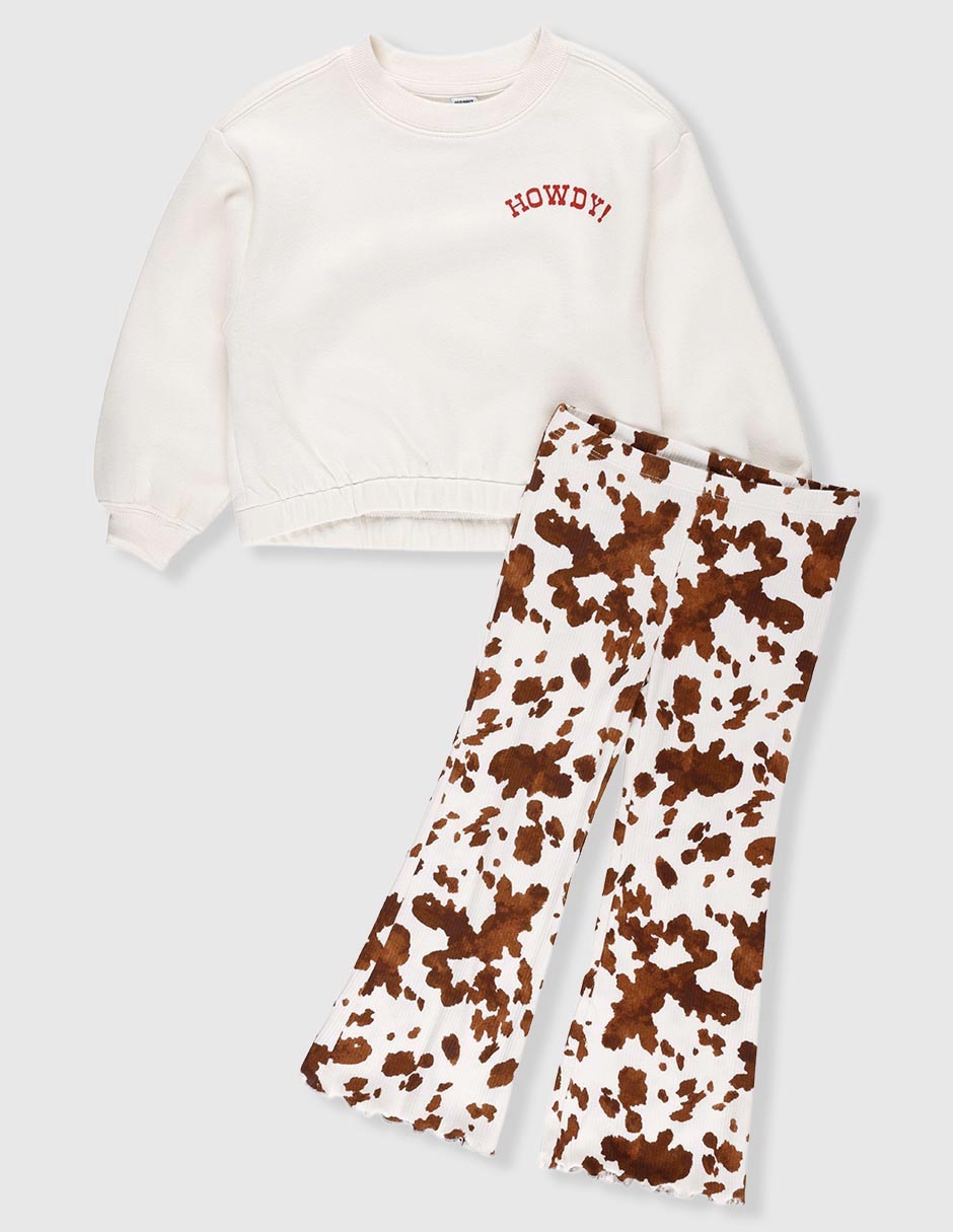 Conjunto de algodón para bebé niña