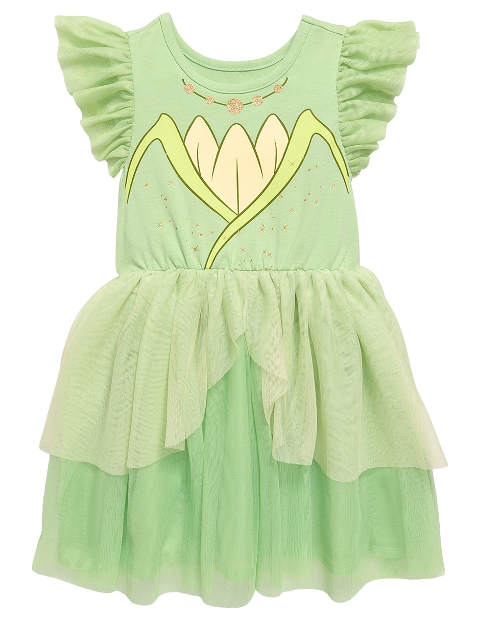 Vestido manga volantes para bebé niña Vestido manga volantes para bebé niña