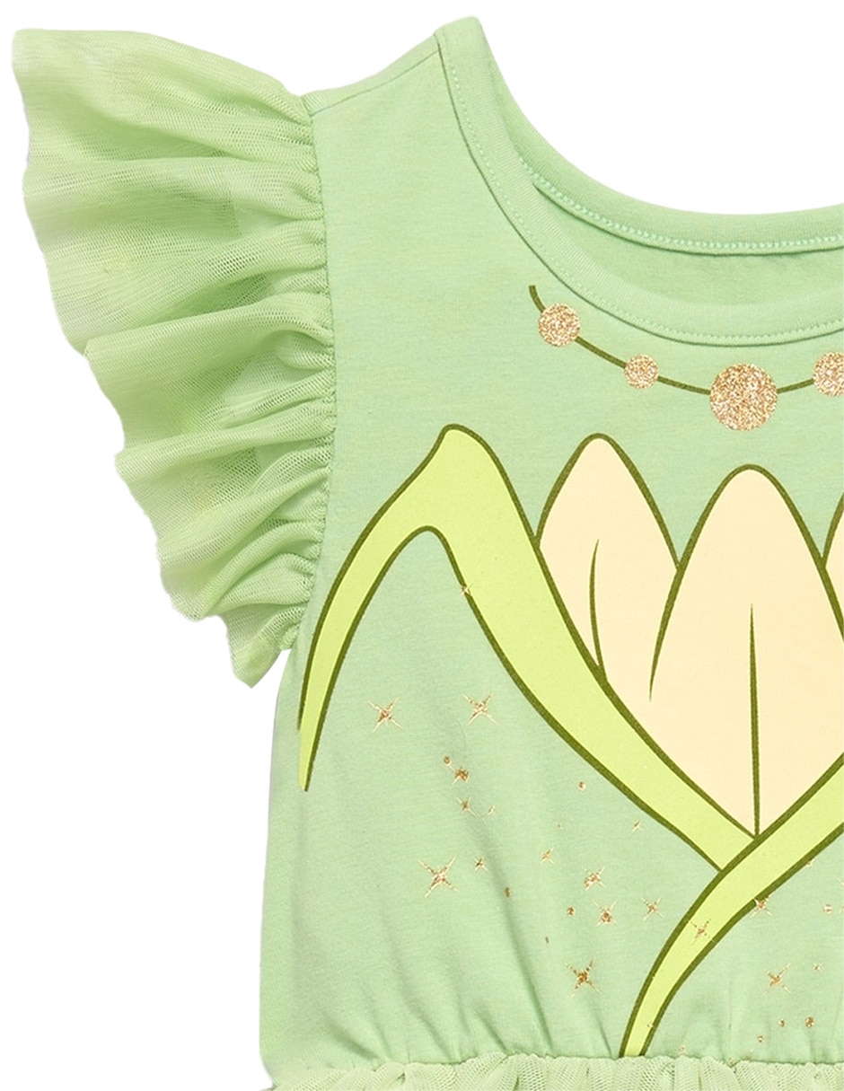 Vestido manga volantes para bebé niña 3