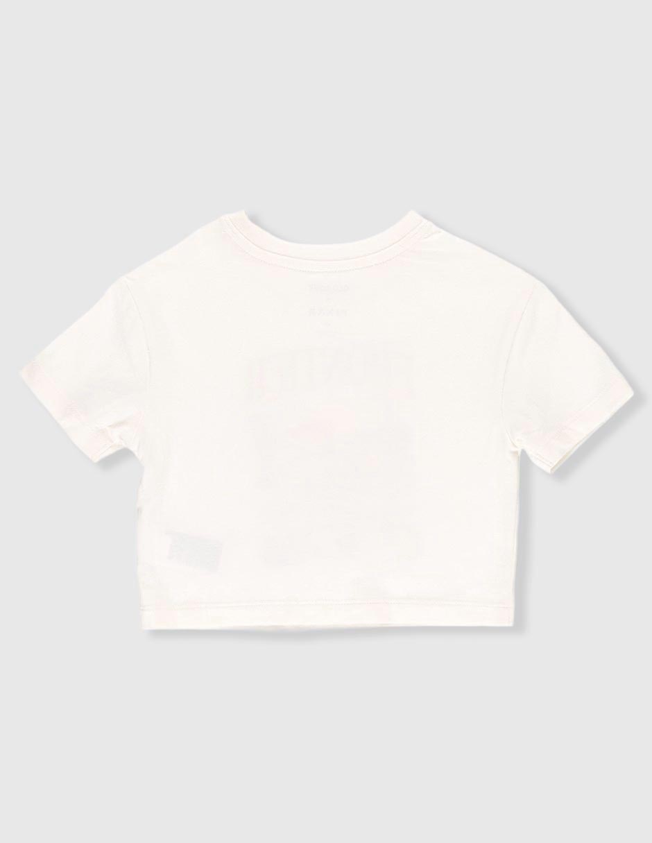 Playera old navy manga corta para bebé niña