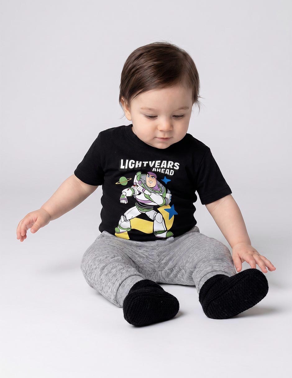 Playera old navy manga regular para bebé niño