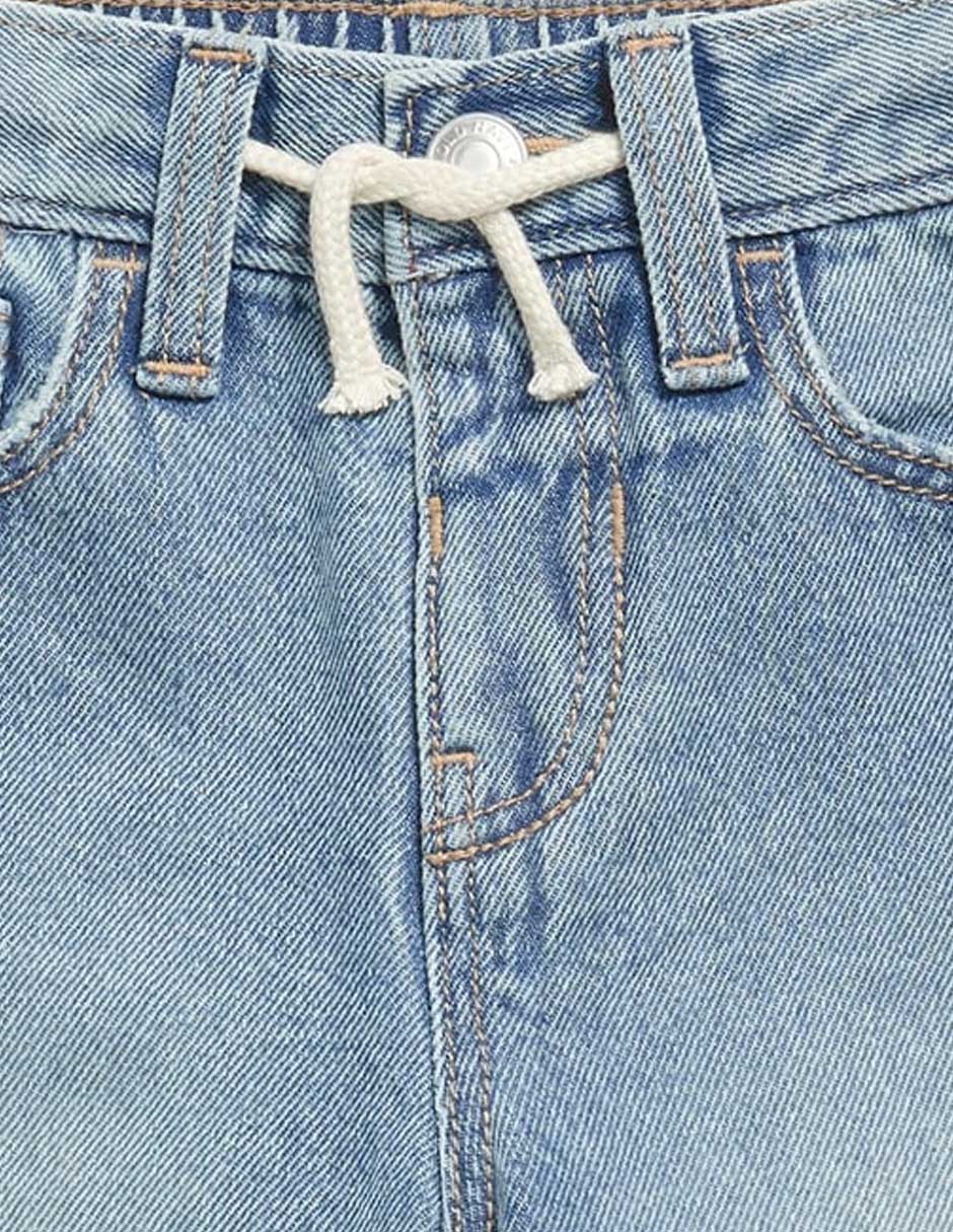 Jeans regular straight lavado claro para bebé 2