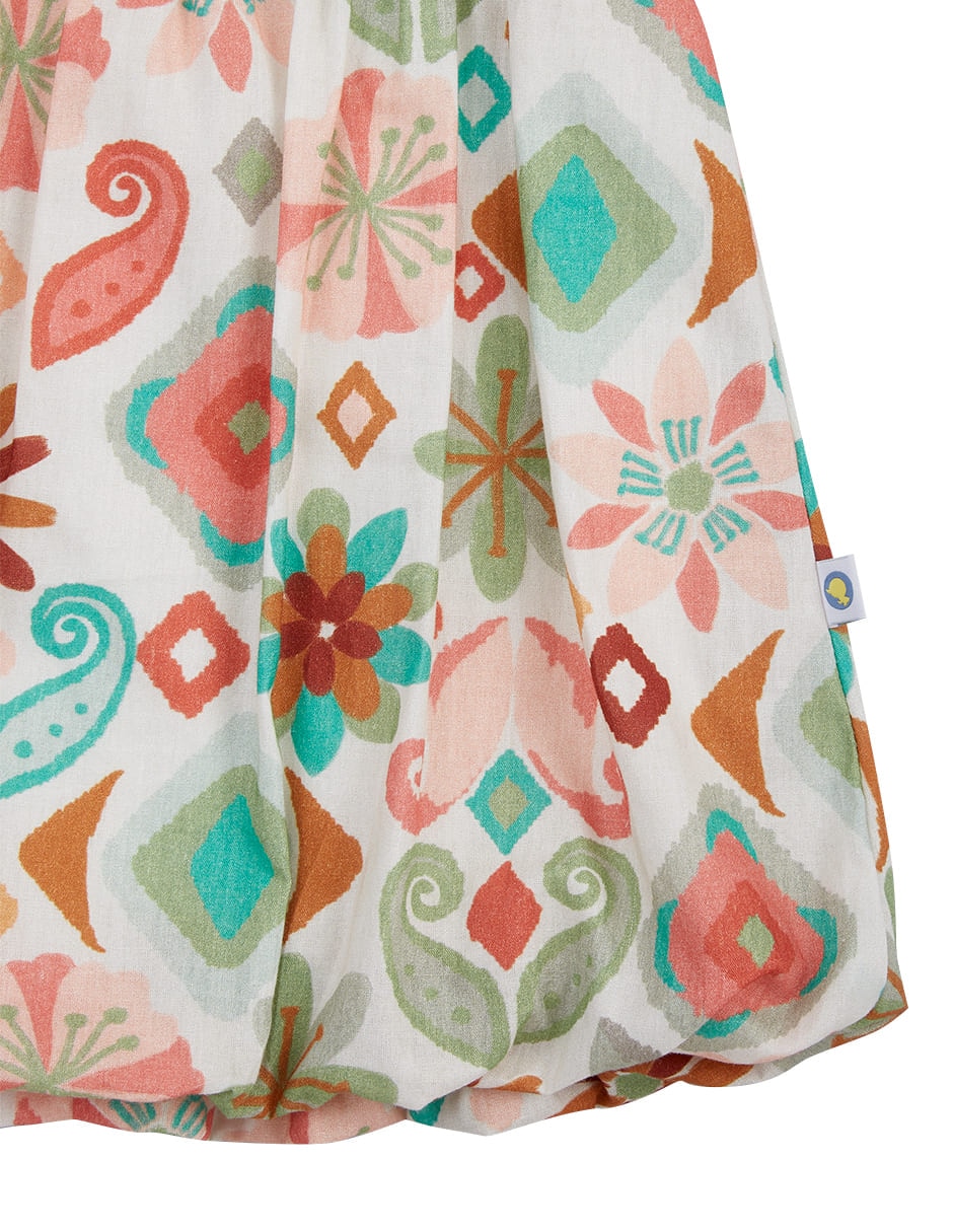 Conjunto vestido casual cao duck de algodón para bebé niña