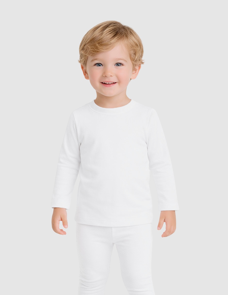 Playera manga larga para bebé 3